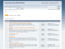Tablet Screenshot of navoices.com
